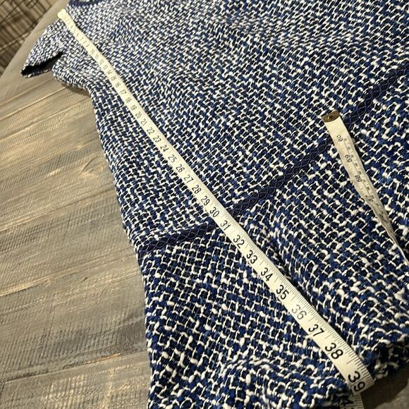 Karl Lagerfeld Navy and White Midi Dress - Picture 3 of 6